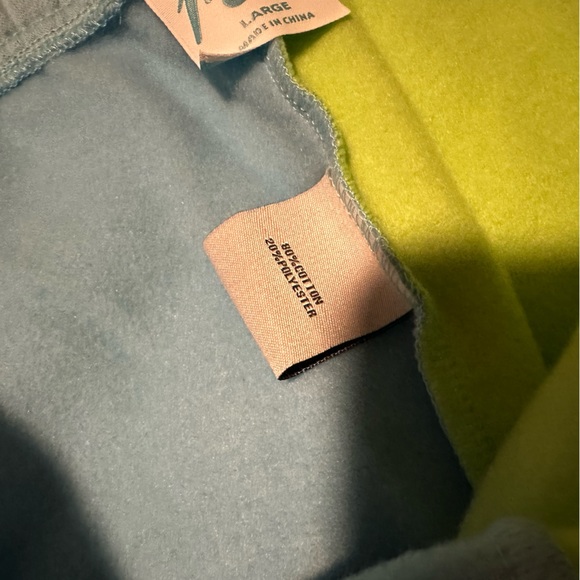 Moriah Elizabeth Pickle/Derp Color Block Sweat Shorts - Picture 8 of 10